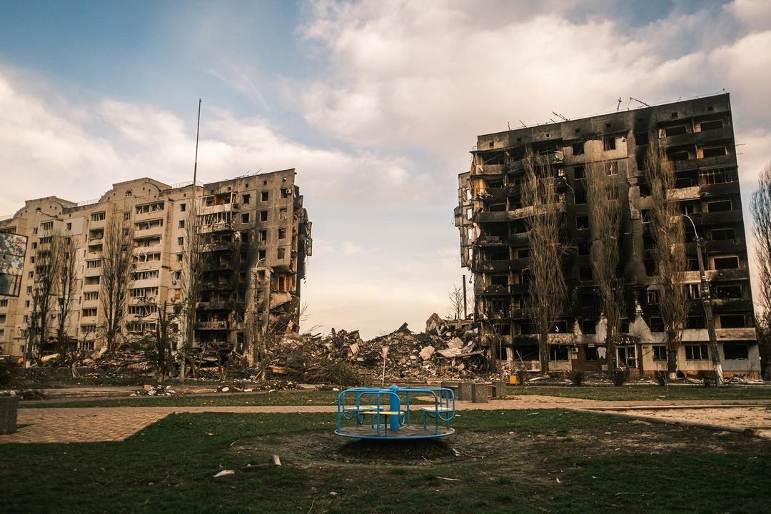 Бородянка, апрель 2022