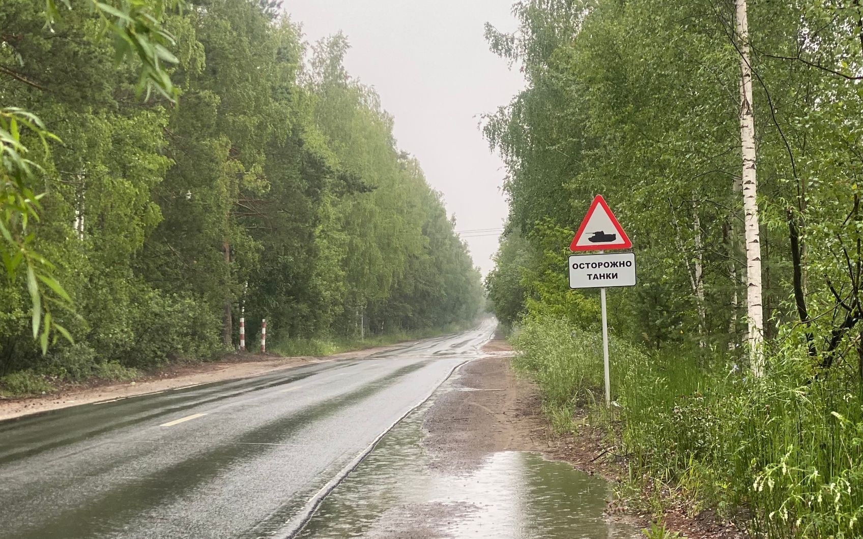 The road to Mulino