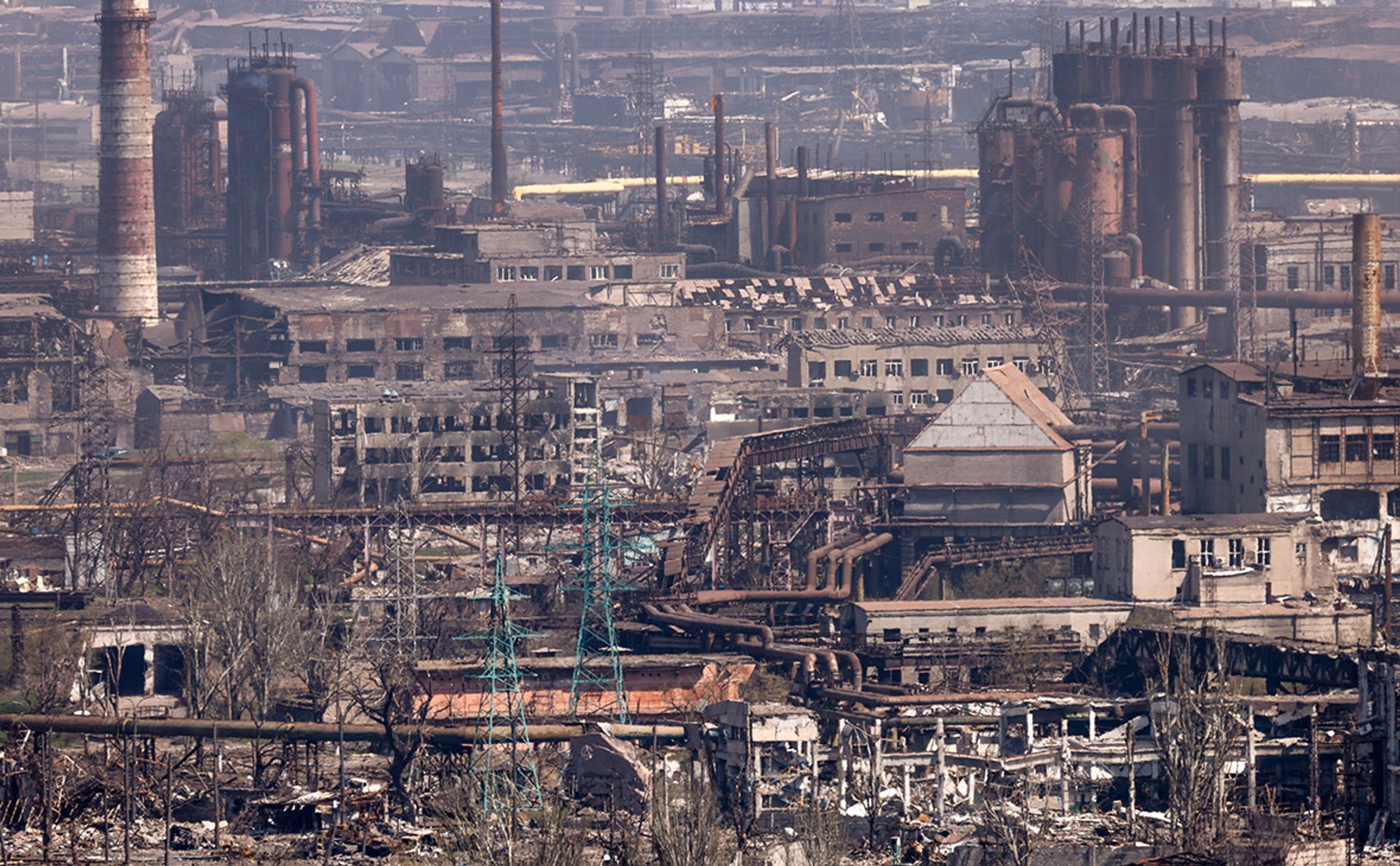 The Azovstal steel plant