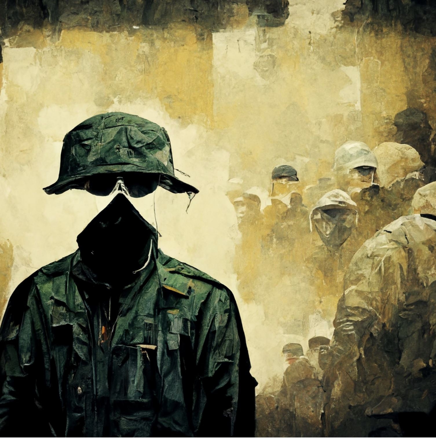 Neural network generated picture: "We are an organized crime group that helps the Russian army"