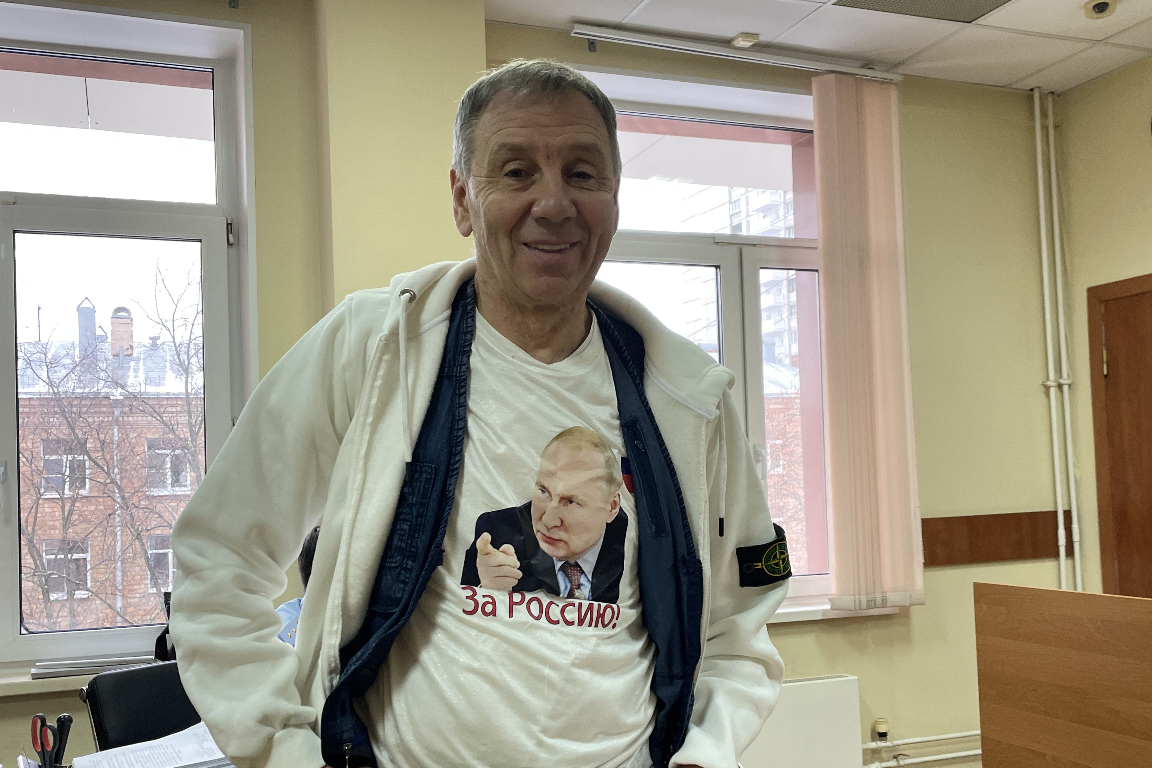 Сергей Марков в Останкинском районном суде Москвы. Фото: The Insider