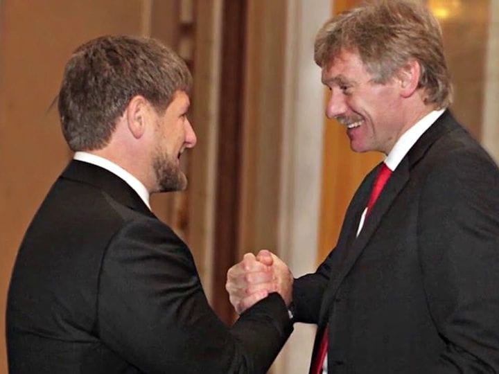 «Не хочу». Песков отказался комментировать видео, где сын Кадырова избивает человека