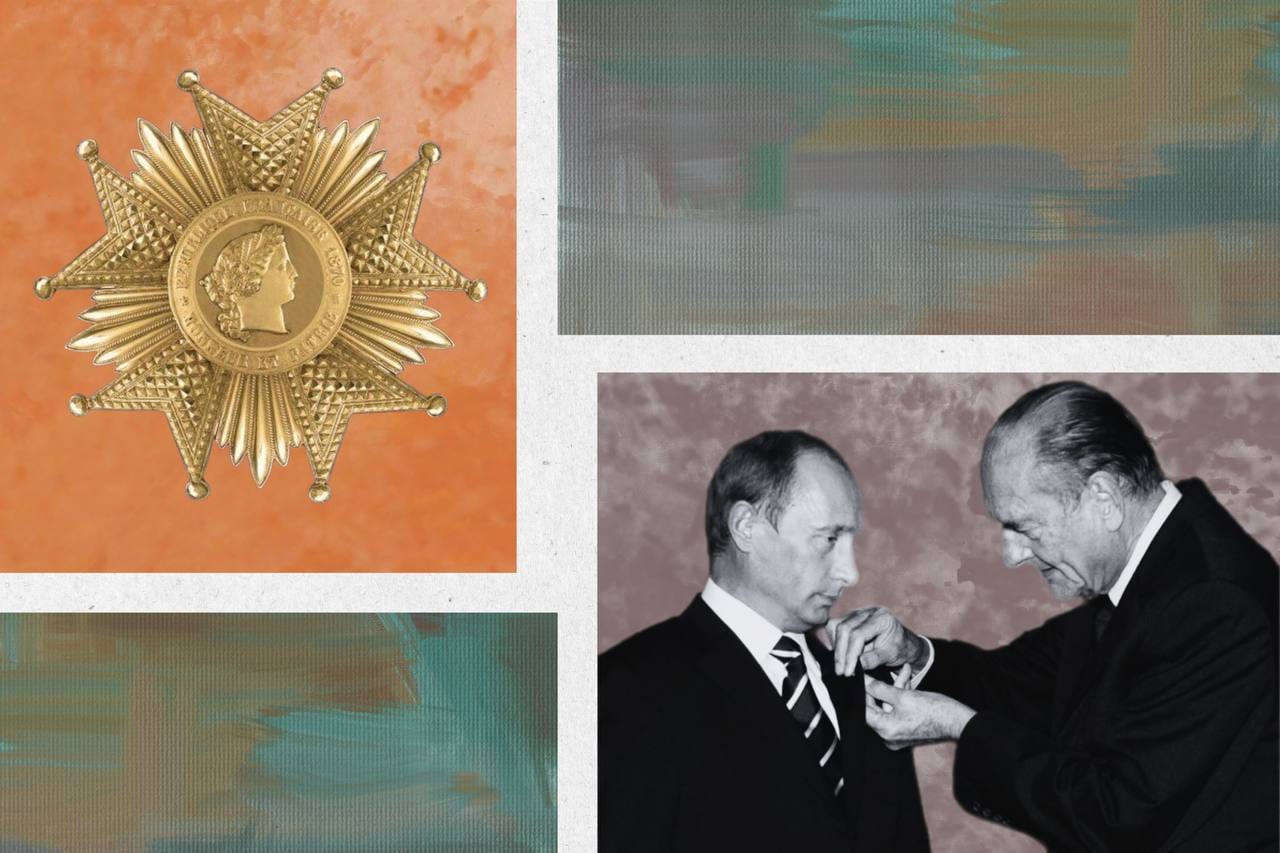 Legion of shame: Russian warmongers still hold highest French award