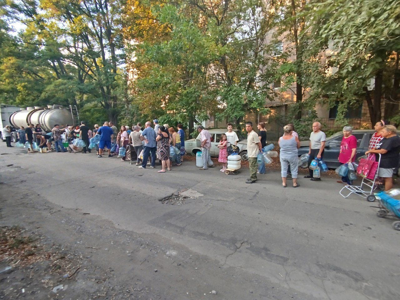 Praying for rain: Russian-occupied eastern Ukraine suffers an unprecedented water crisis