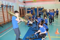 На занятиях  «Добровольца» и Северо-cлавянской общины