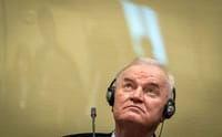 Ratko Mladic in court