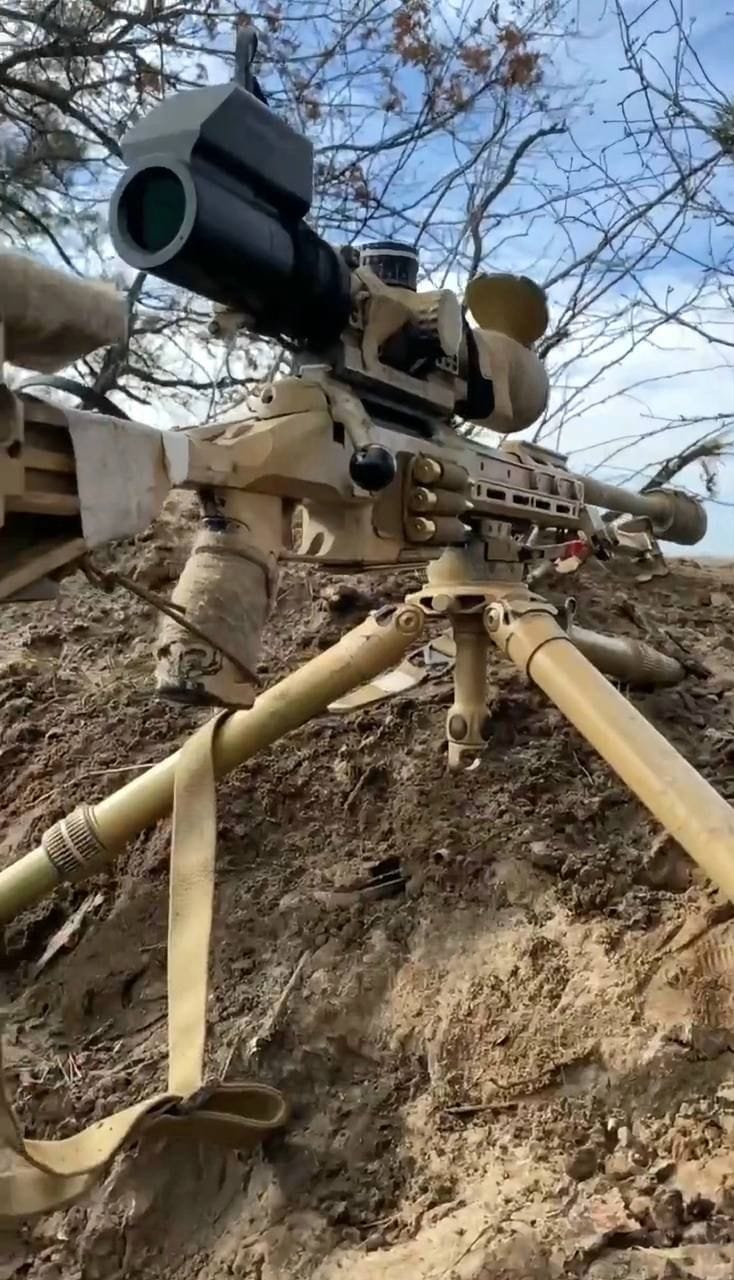 A Russian soldier's Steyr Mannlicher SSG 08