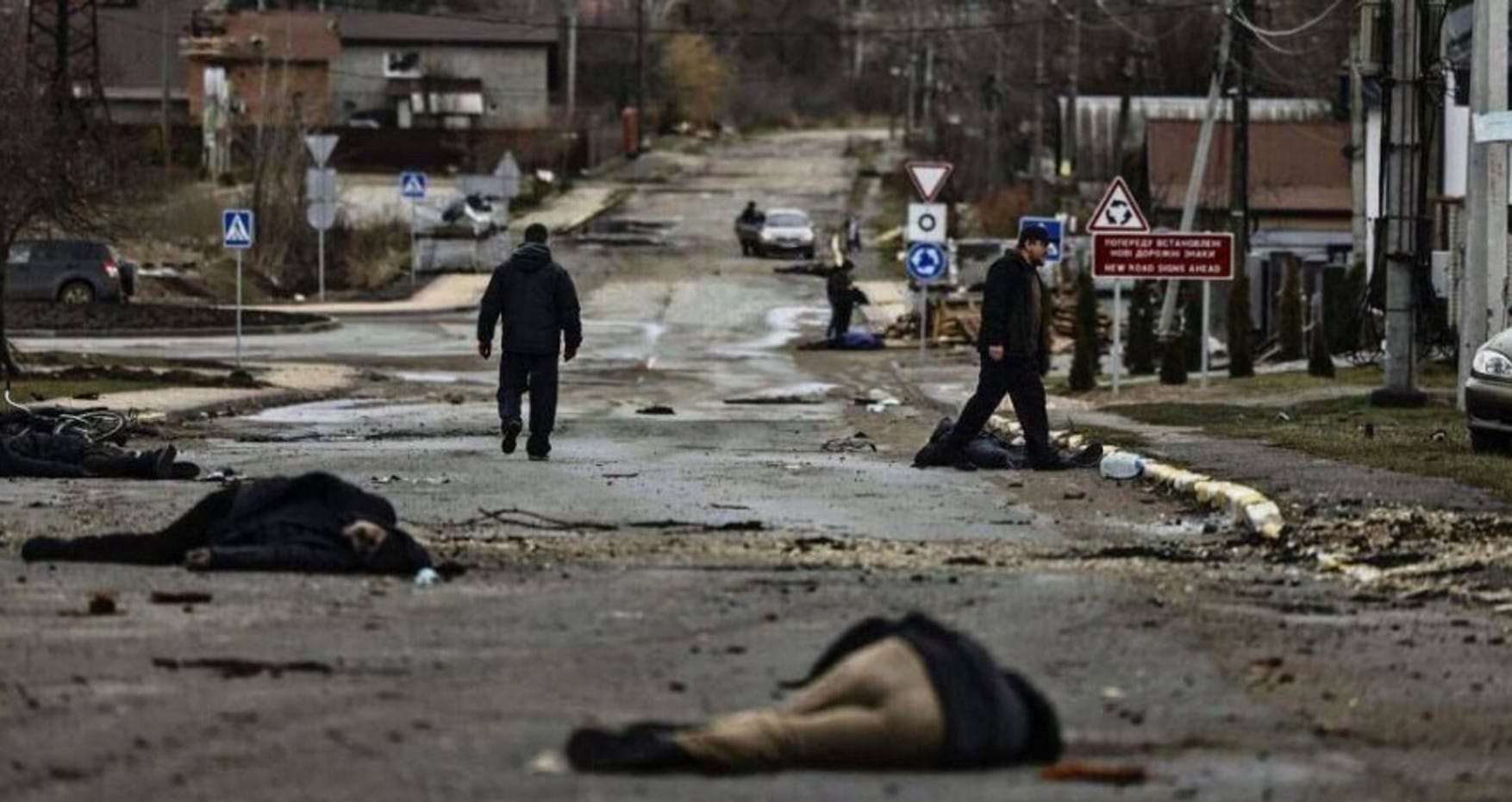 “We were pushing the stroller around the corpses of civilians. I didn't know what to say to my child.” Confessions of Bucha residents 