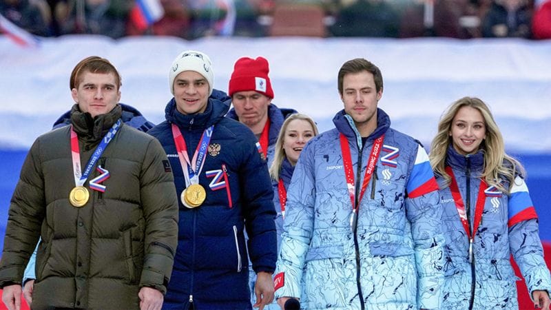 Russian athletes’ social networks and use of Z-symbols will be checked if they are admitted to the Olympics, says IOC