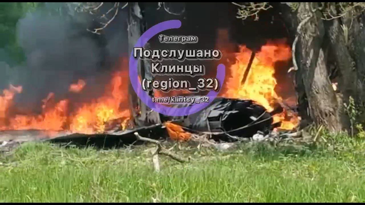 Над Брянской областью одновременно потерпели крушение вертолет Ми-8 и истребитель Су-34. Что известно к этому часу