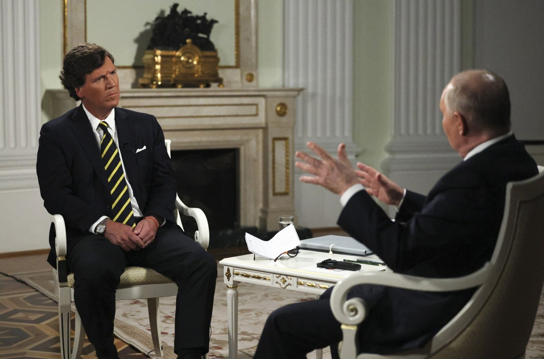 “Is this a talk show or a serious discussion?”: 20 falsehoods from Tucker Carlson's interview with Vladimir Putin