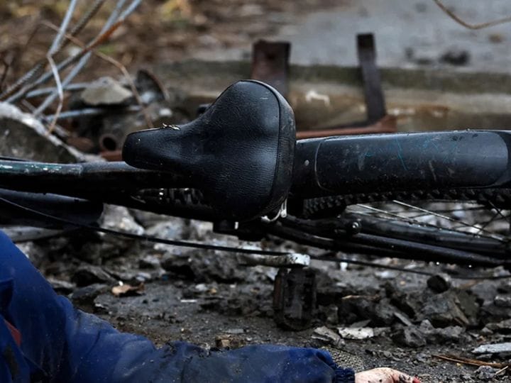 Kyiv IDs Russian soldier who killed cyclist in front of 14-year-old son in Bucha