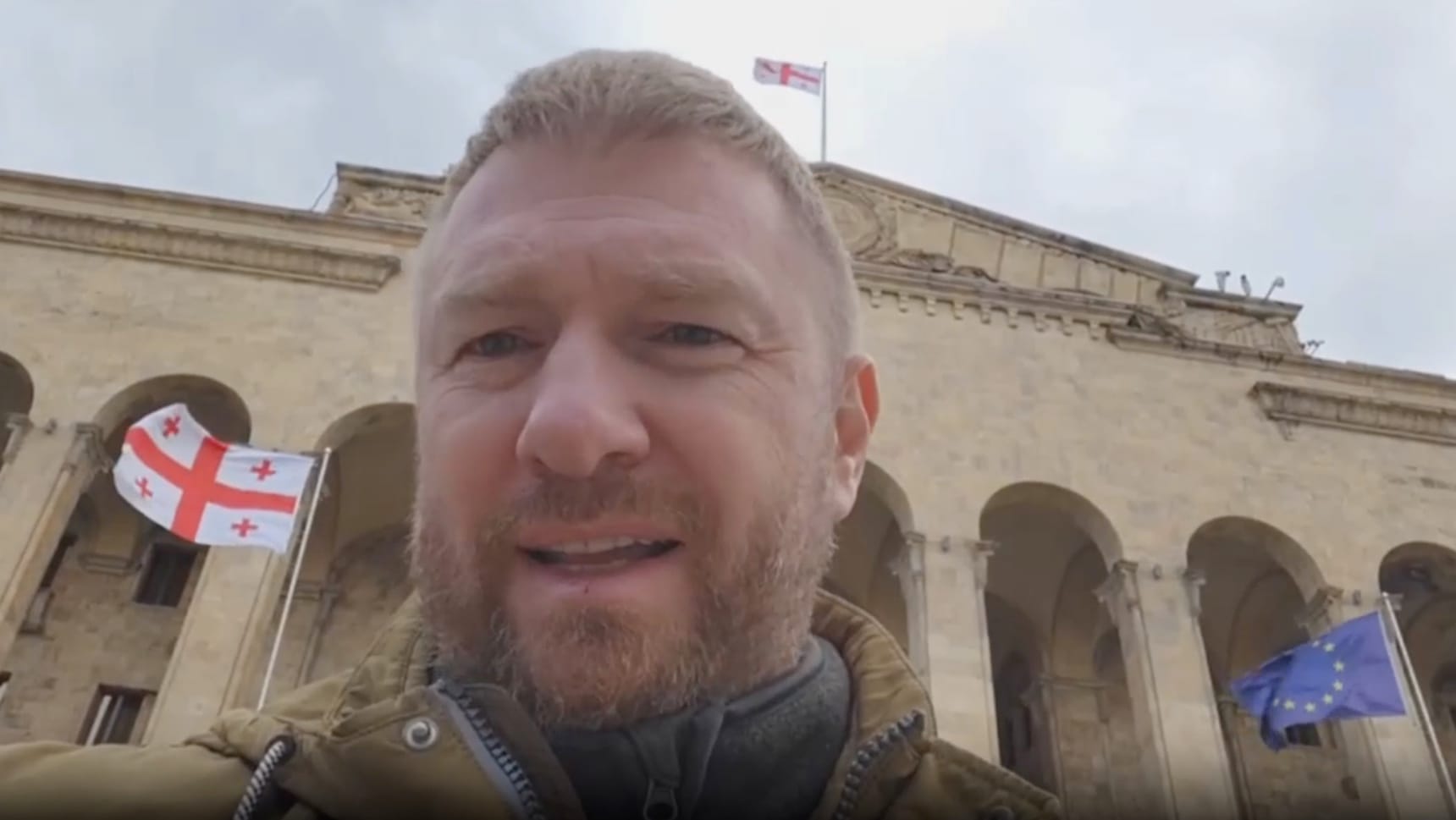 В Грузии во время выборов находился российский пропагандист Малькевич, которого разыскивают США — «Репортеры без границ»