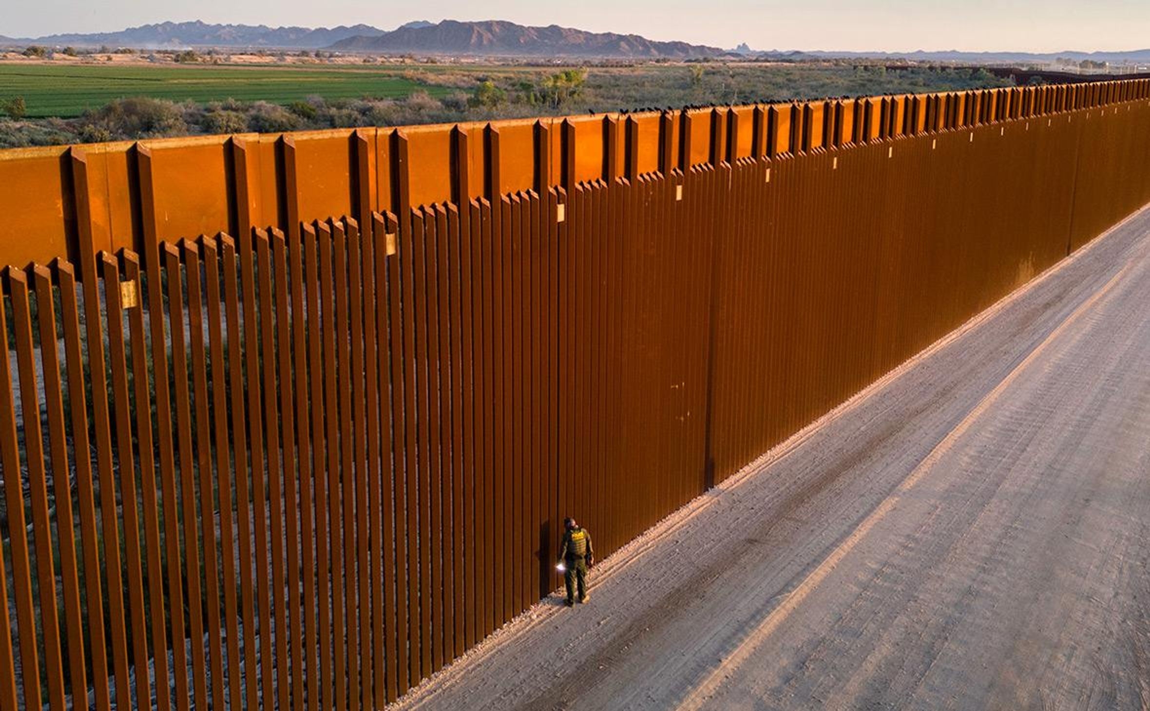 Vice President J.D. Vance stated that Trump would build a wall between the U.S. and Mexico by 2029.