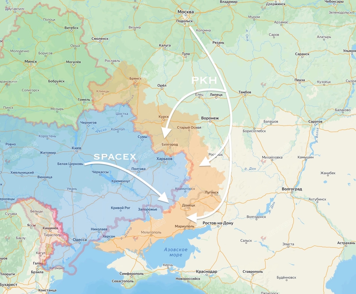 Perception in pro-war circles of simultaneous strikes against the Russian Armed Forces by SpaceX and Roskomnadzor