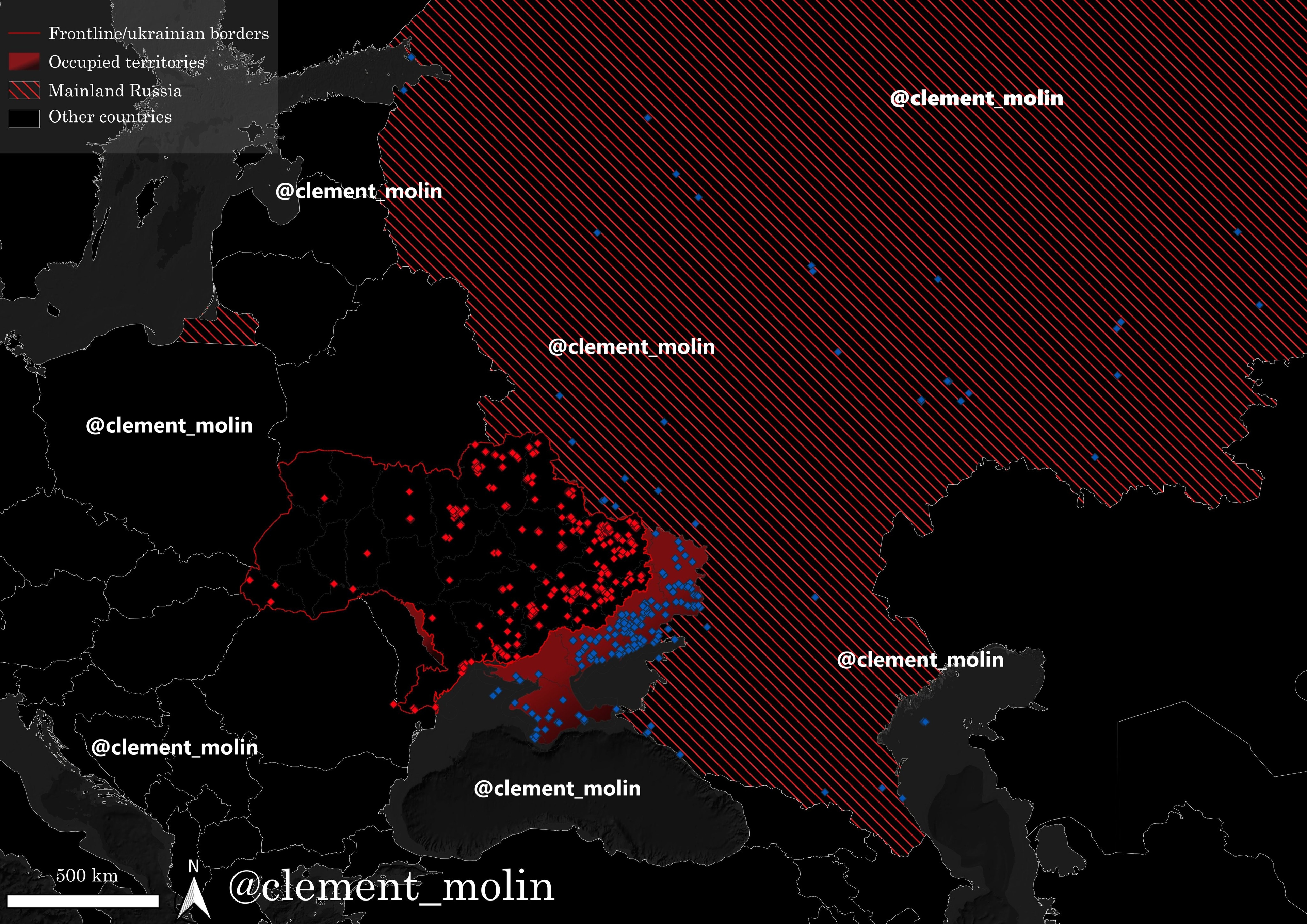 Российские и украинские «миддлстрайк»- и дальние удары в апреле 2026 года