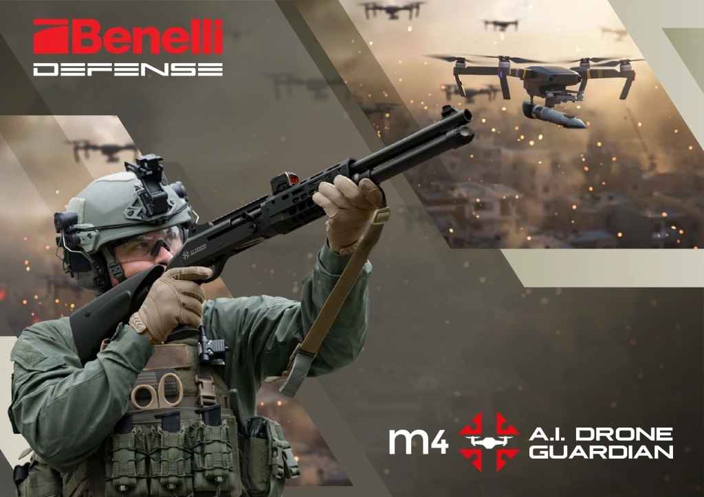 The Benelli M4 Drone Guardian