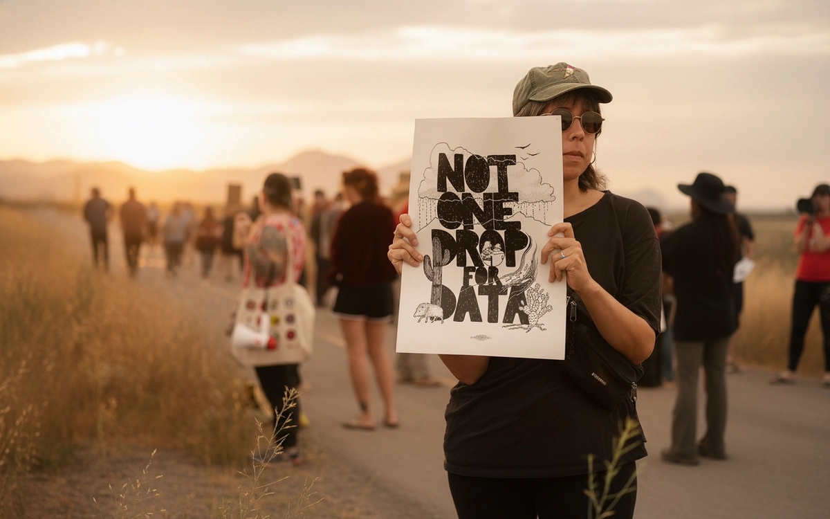 Protests against AI data centers in the United States