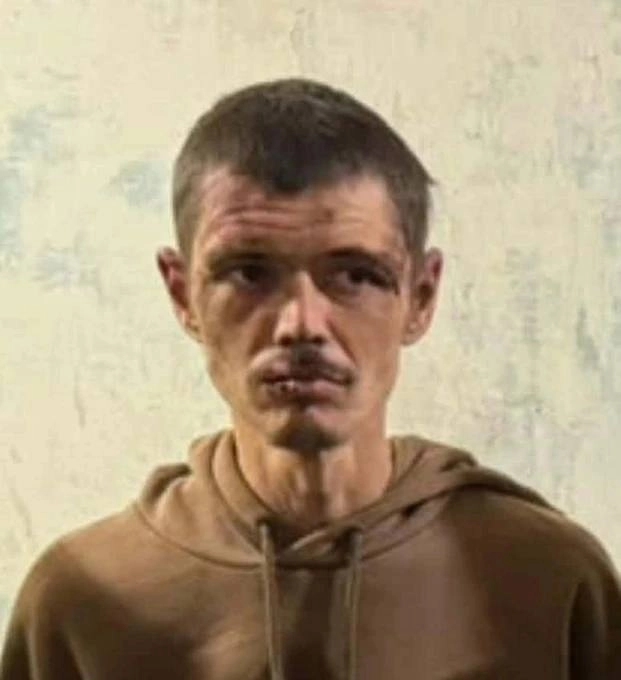 Ryzhikov after being detained in the Kharkiv Region
