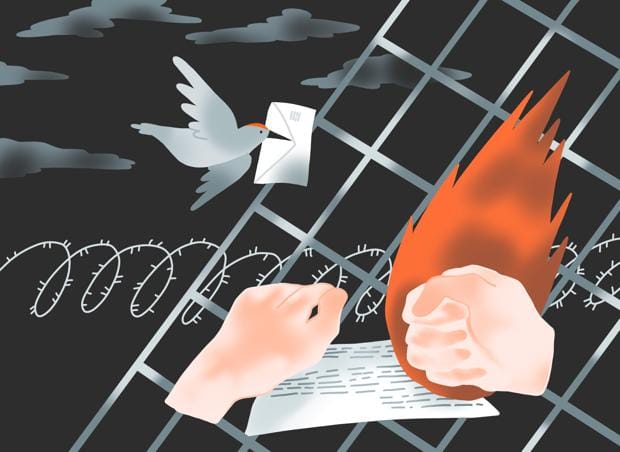 «ОВД-Инфо»: 10% писем не были доставлены российским политзаключенным из-за цензуры, и половина ответов не дошла до адресатов