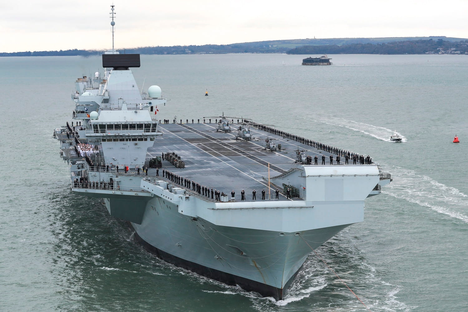 Авианосец HMS Prince of Wales. Фото: Королевский флот