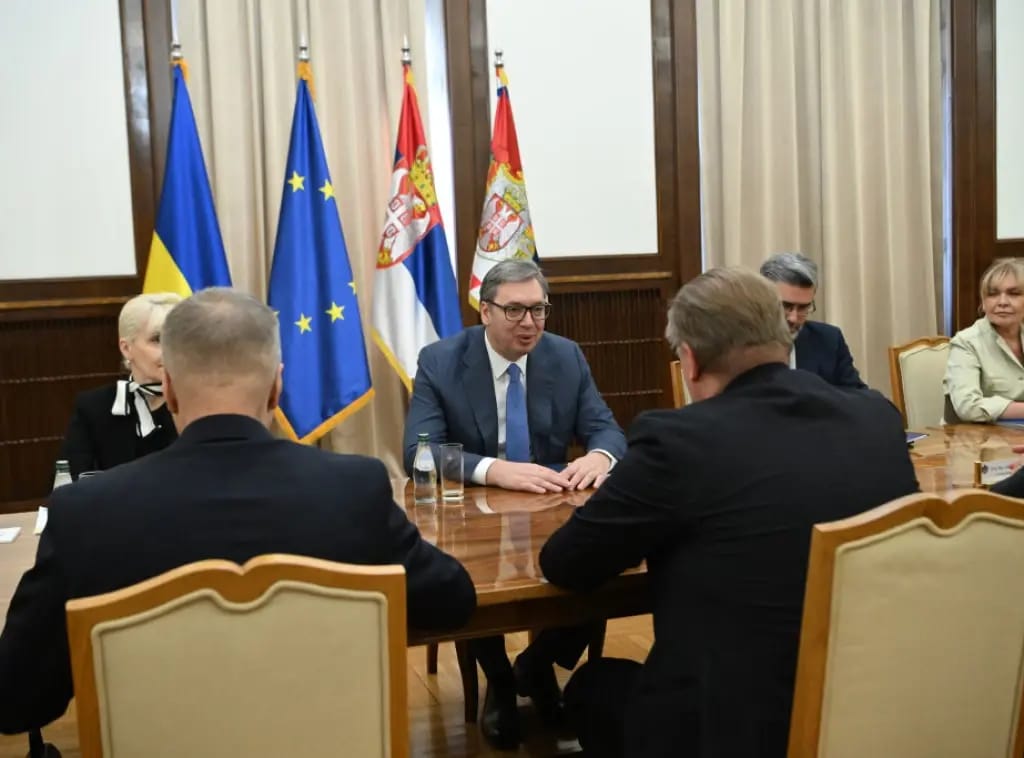 Вучич принял в Белграде вице-премьера Украины — это второй визит украинского чиновника такого уровня в Сербию с начала полномасштабной войны