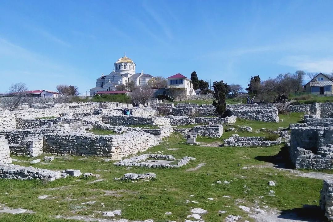 The Tauric Chersonese site in Russian-occupied Crimea is now on the UNESCO List of World Heritage in Danger. Photo: Zinaida Belaniuk