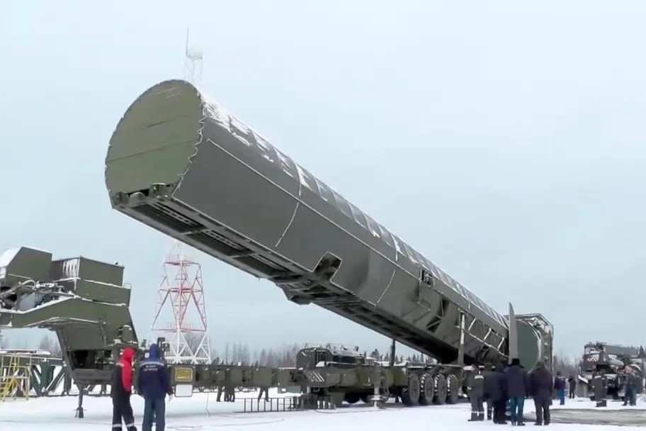 Russia declared its Sarmat ICBM to be ready before it could actually be deployed
