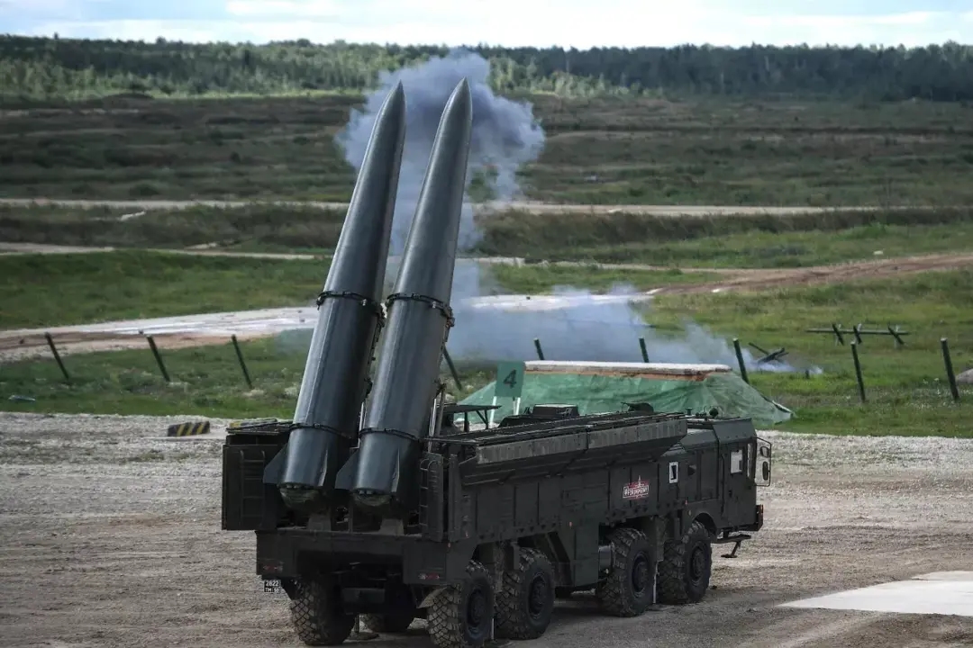 The Iskander-M missile system. Photo: Ramil Sitdikov / RIA Novosti