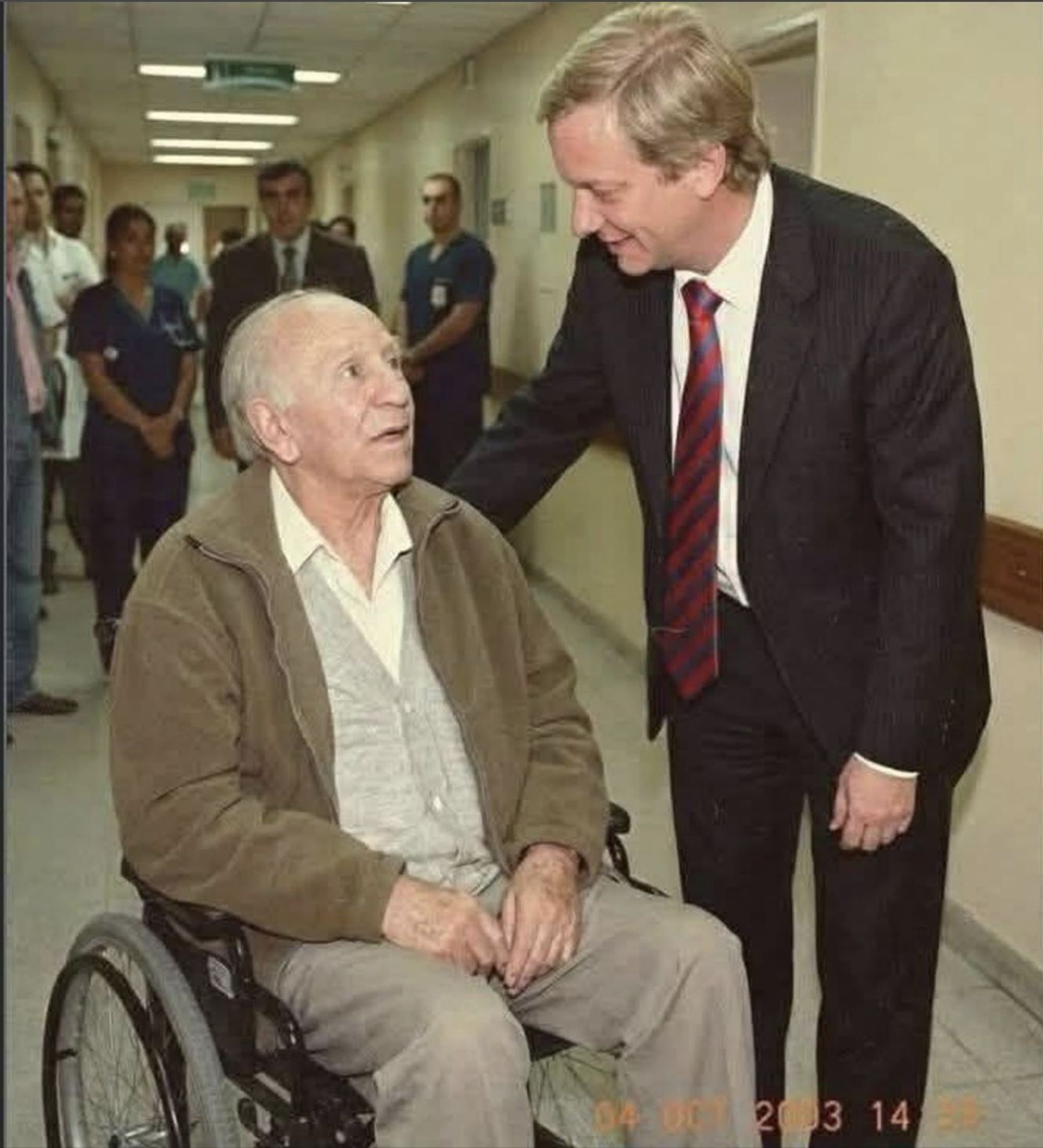 José Antonio Kast and Paul Schäfer, 2003