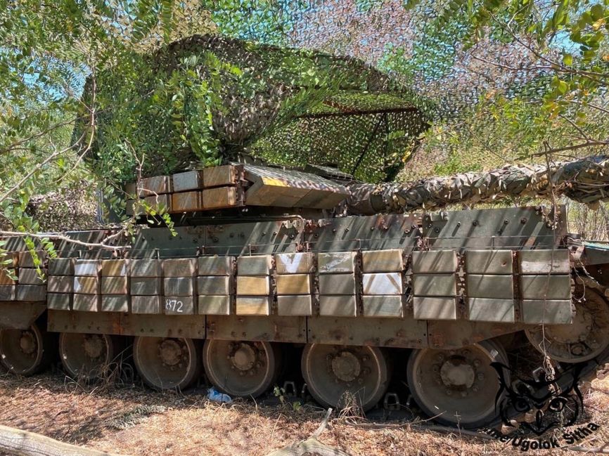 Танк Т-80БВК после необычного апгрейда