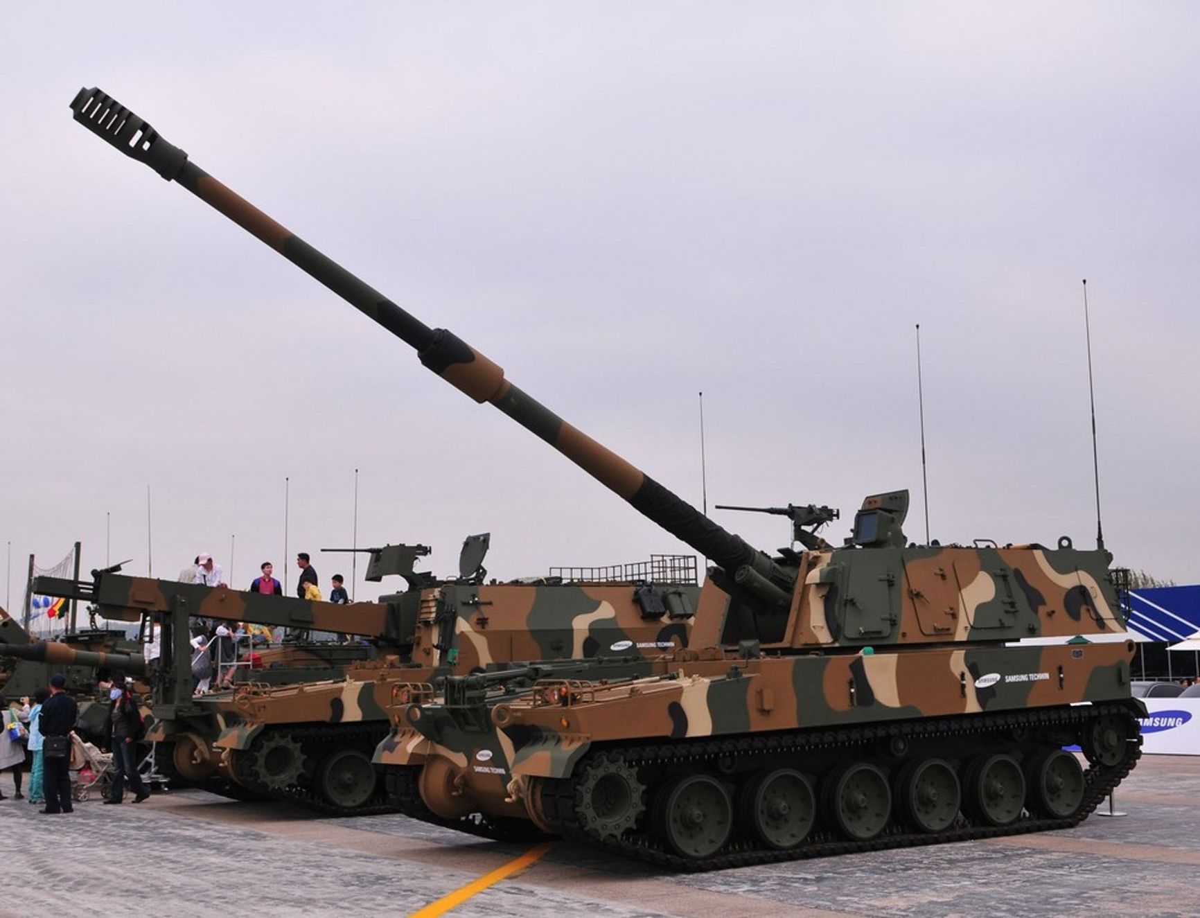 A K9 Thunder self-propelled howitzer