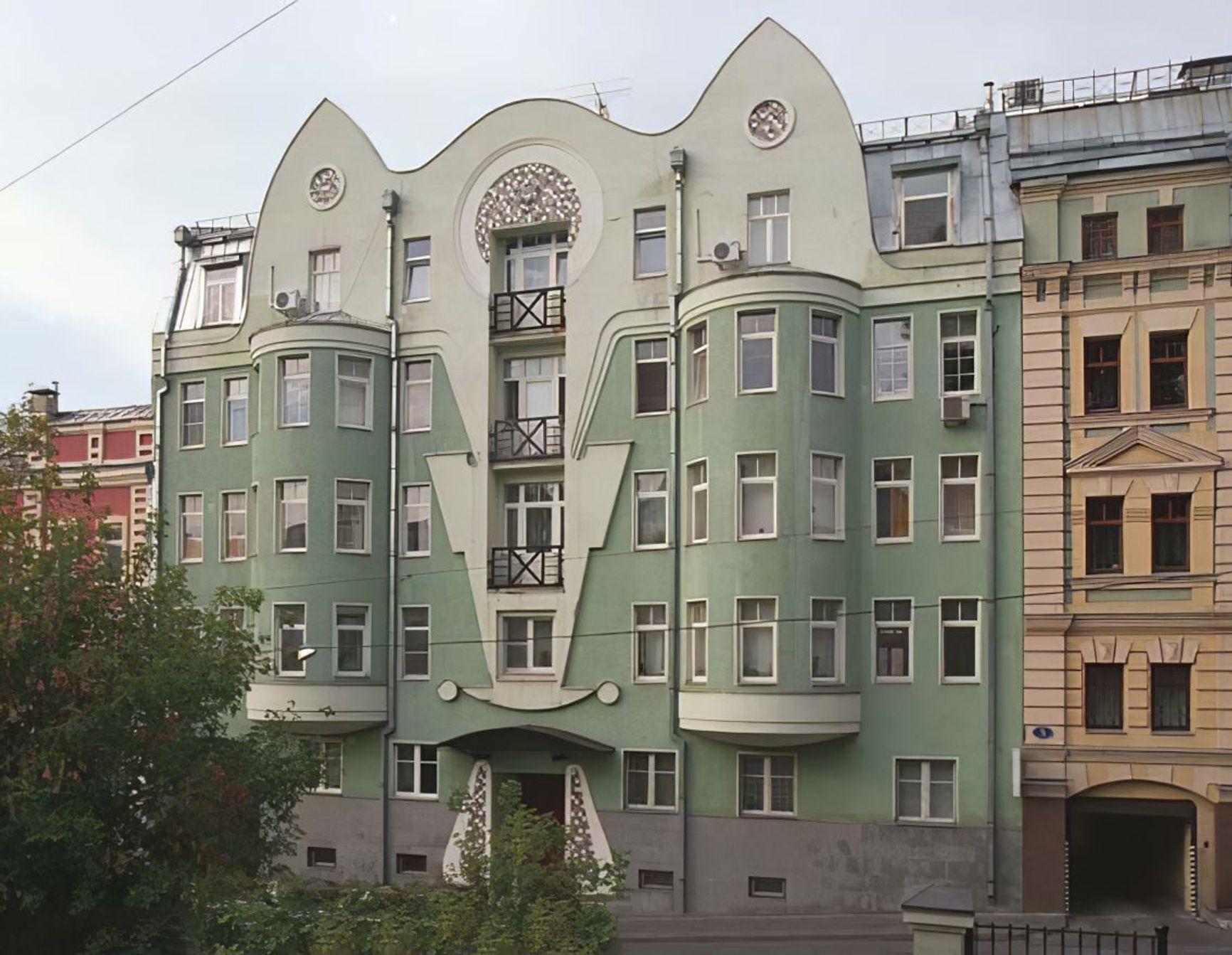 The 'Posledniy Pereulok 3' residential complex in Moscow