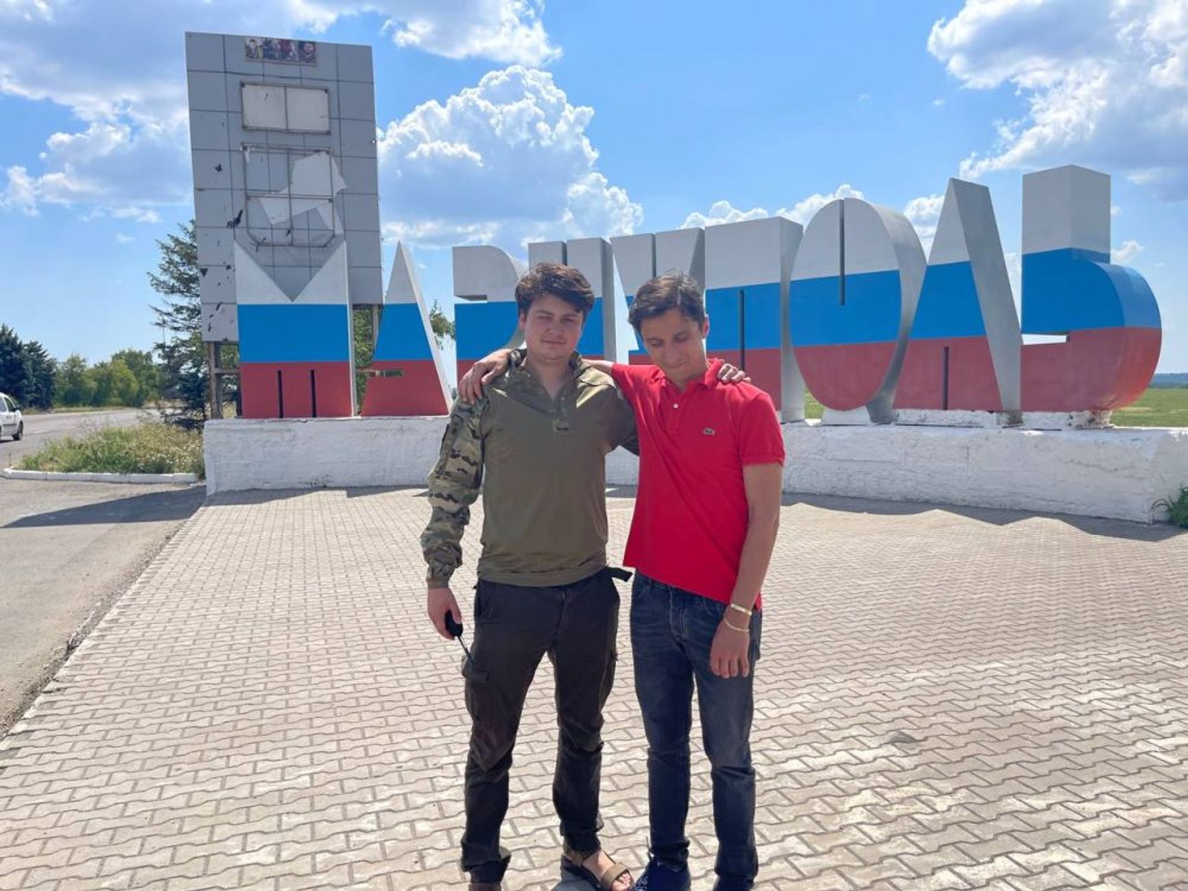 Скрипач Петр Лундстрем и пианист Александр Романовский