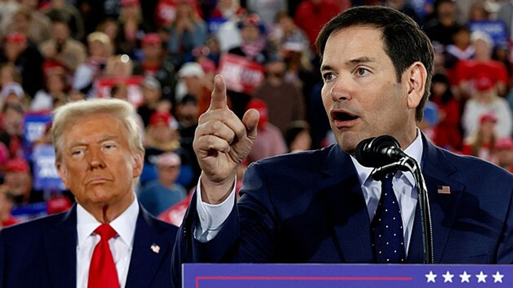 Donald Trump and Marco Rubio