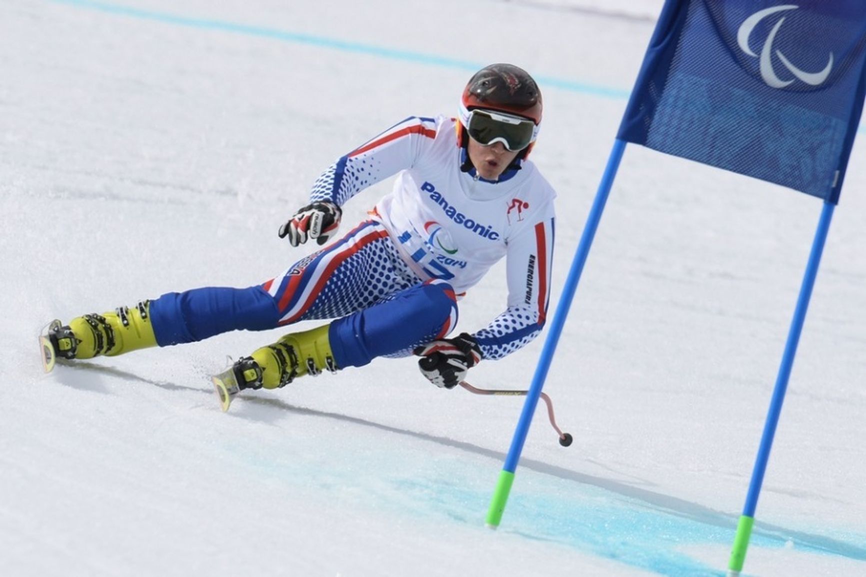 Лыжник Алексей Бугаев