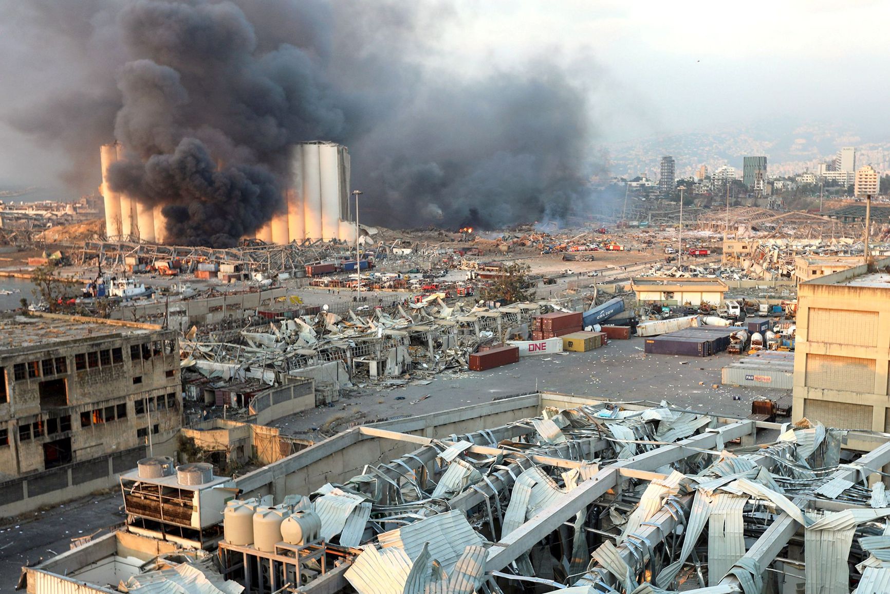 Explosion in Beirut