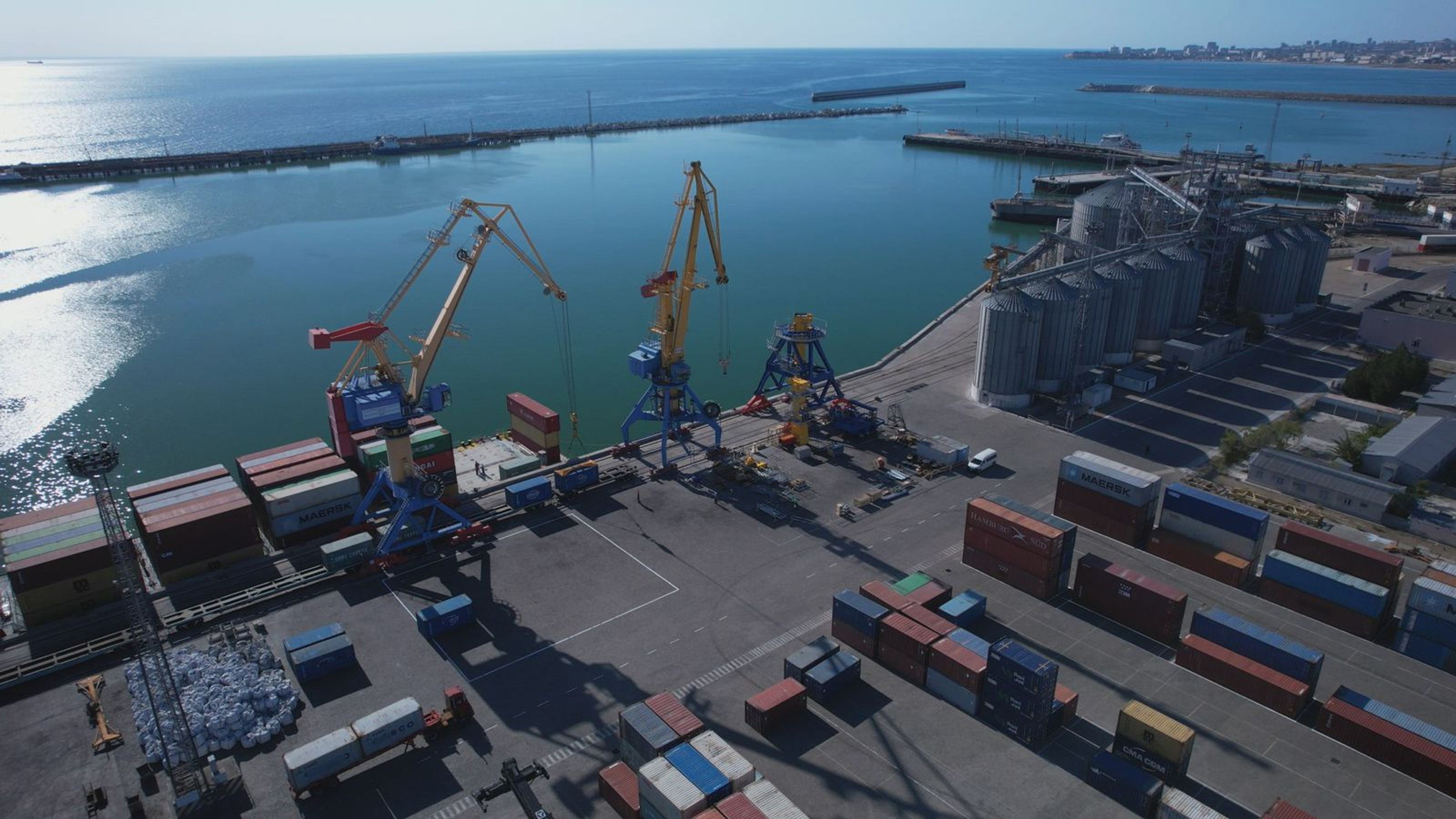 Port Aktau receives its 200th container train from China,