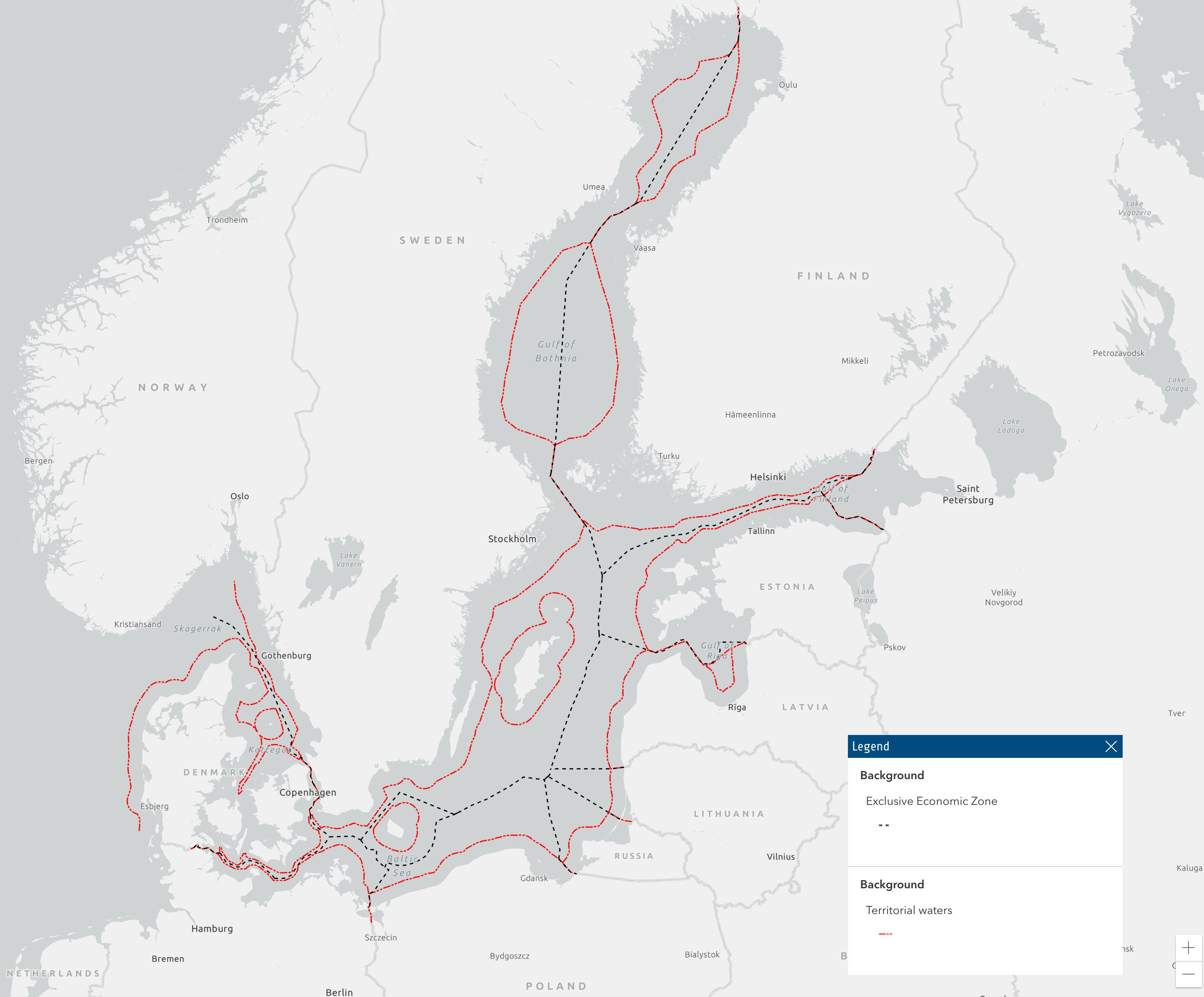 Map: Helsinki Commission (HELCOM) for the Protection of the Marine Environment of the Baltic Sea.