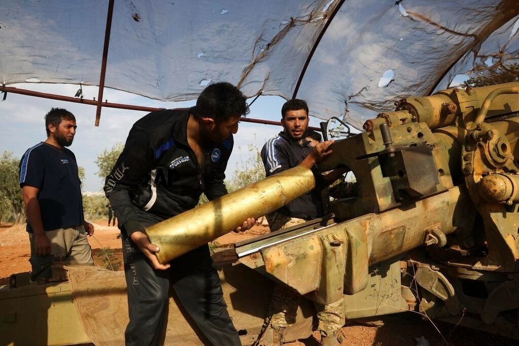 Боец группировки «Фаилак аш-Шам» в Сирии, 2020 год