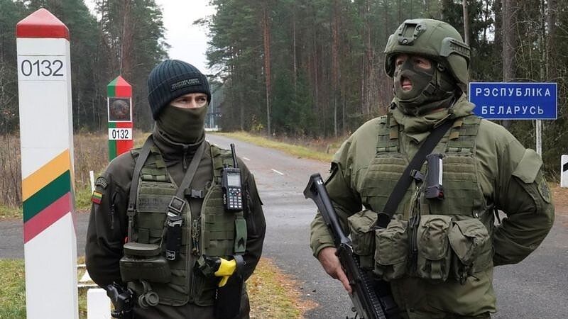 Lithuanian border guards