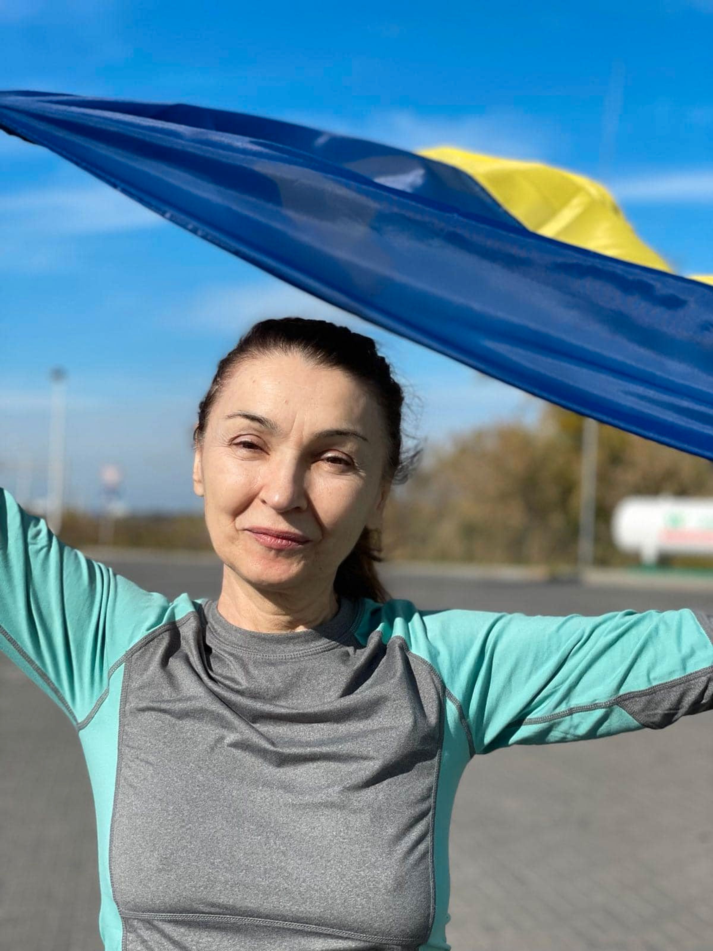 Lyudmila two days after the exchange