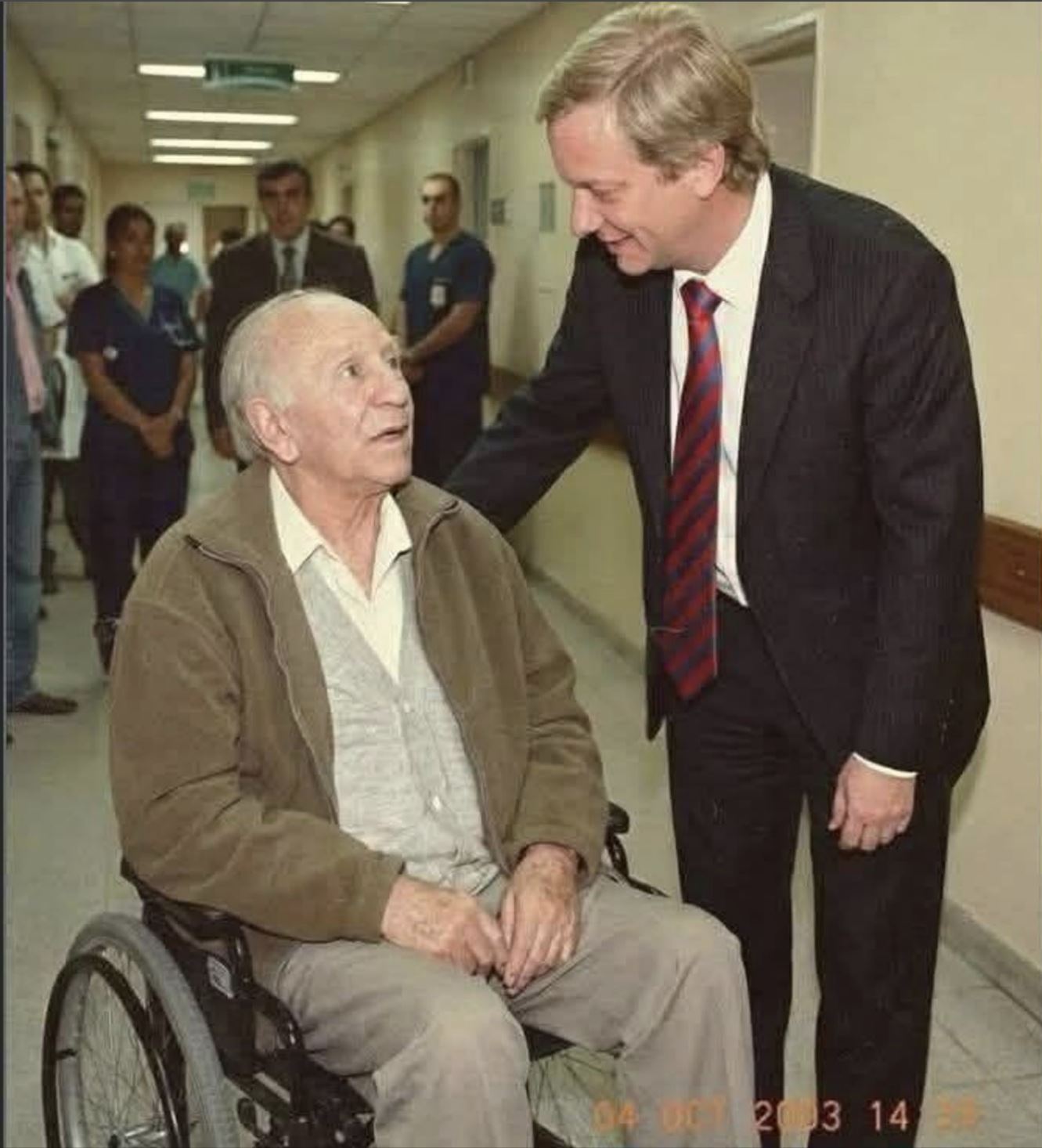 José Antonio Kast and Paul Schäfer, 2003