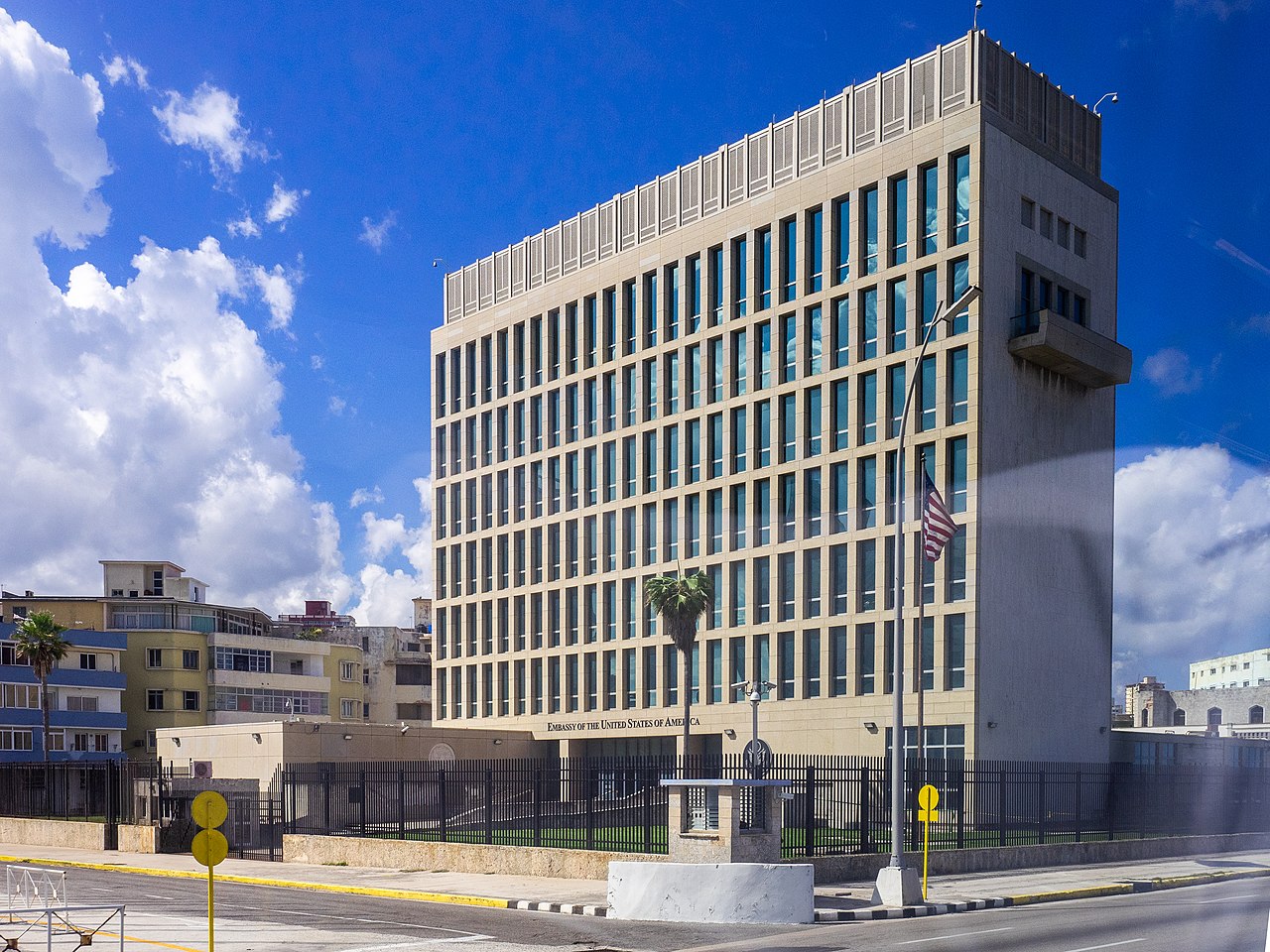 The U.S. Embassy in Havana, Cuba, was reopened in mid-2015 during the Obama administration’s rapprochement with the Castro regime