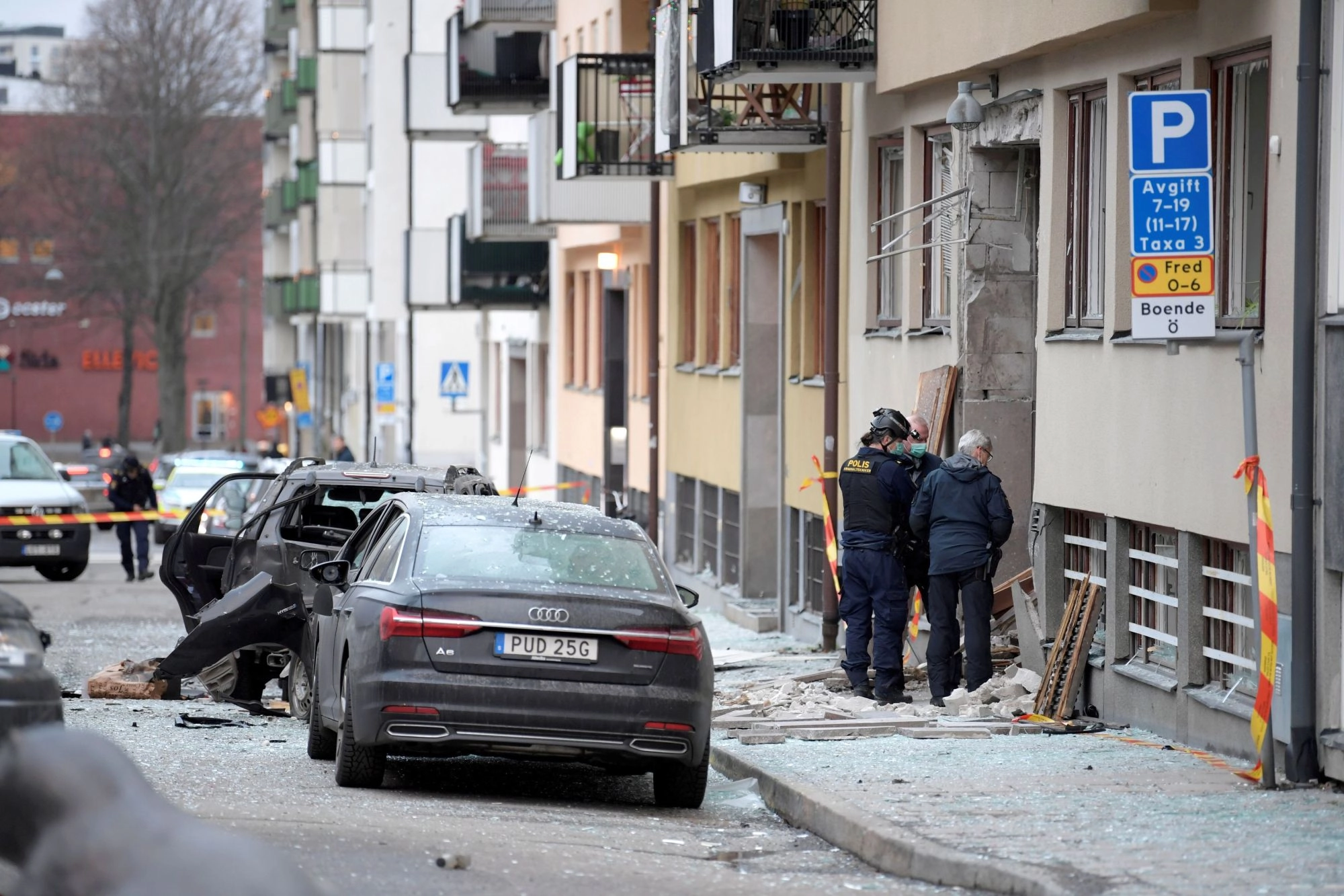 Explosions in Sweden