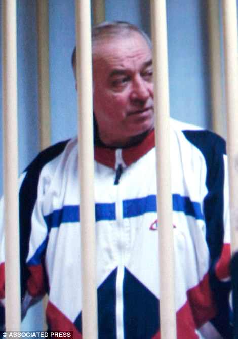 Сергей Скрипаль во время суда